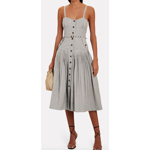 Ulla Johnson Gray Midi Dress